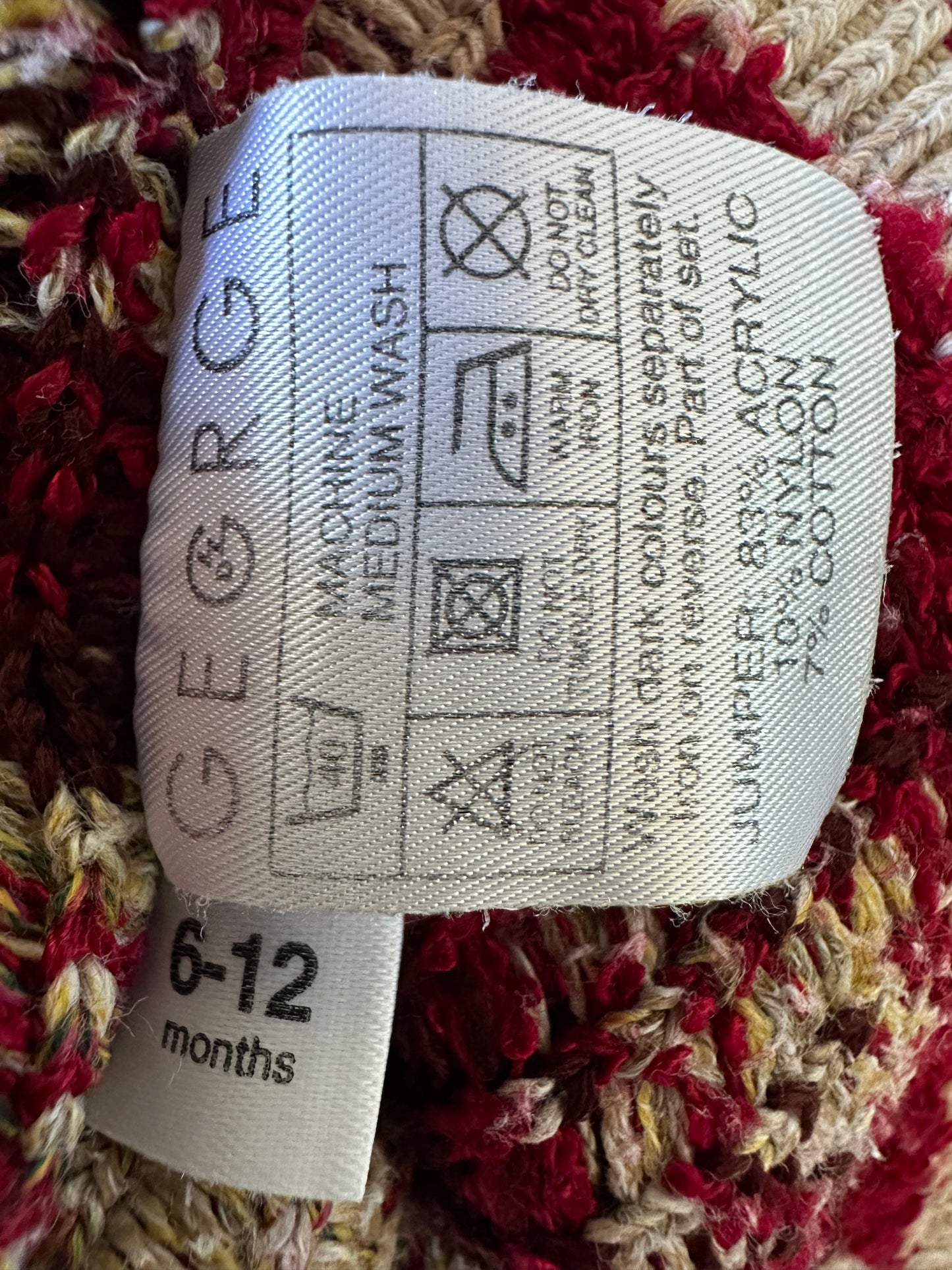 Vintage jumper 6-12 months