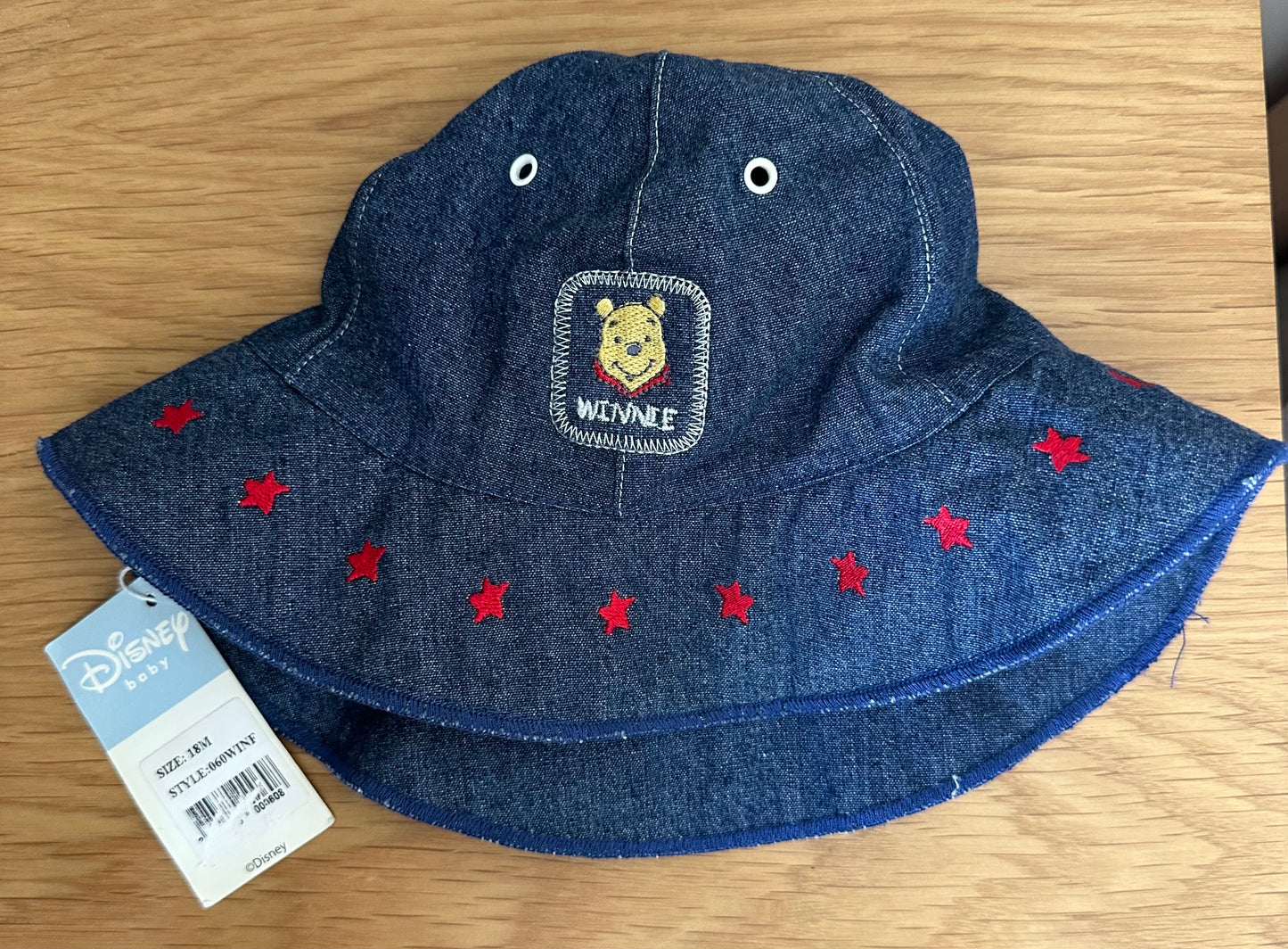 Winnie the Pooh hat 18 months