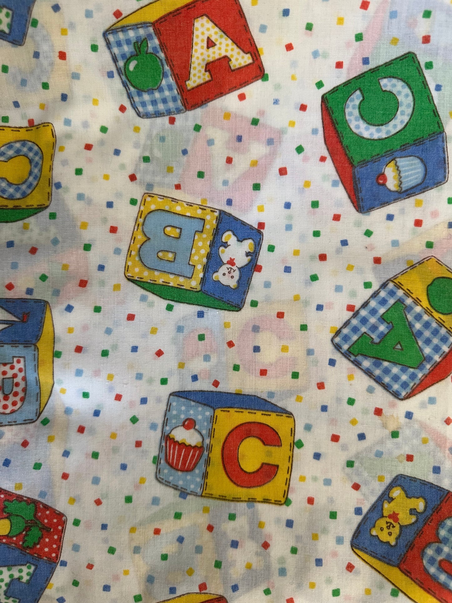 Vintage children’s duvet cover