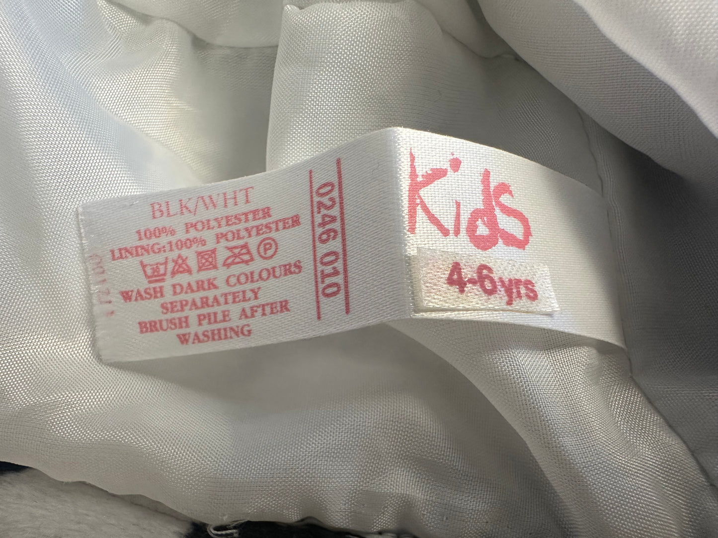 Cow print bucket hat 4-6 years