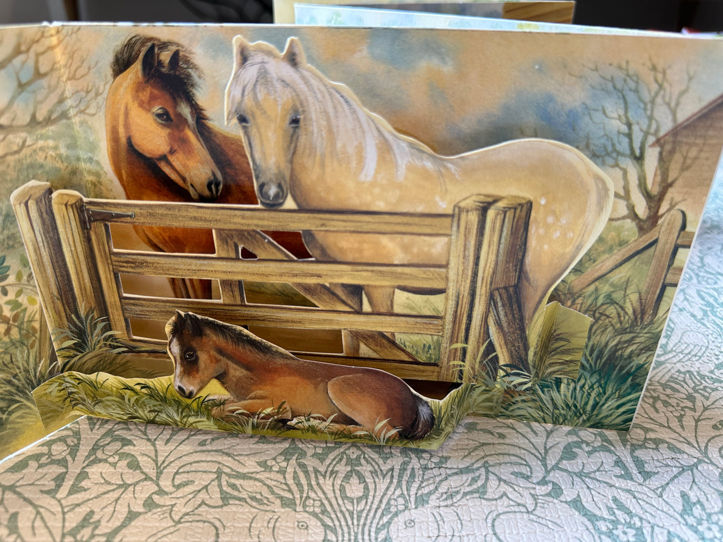 Vintage ‘Farm Animals’ pop up booklet