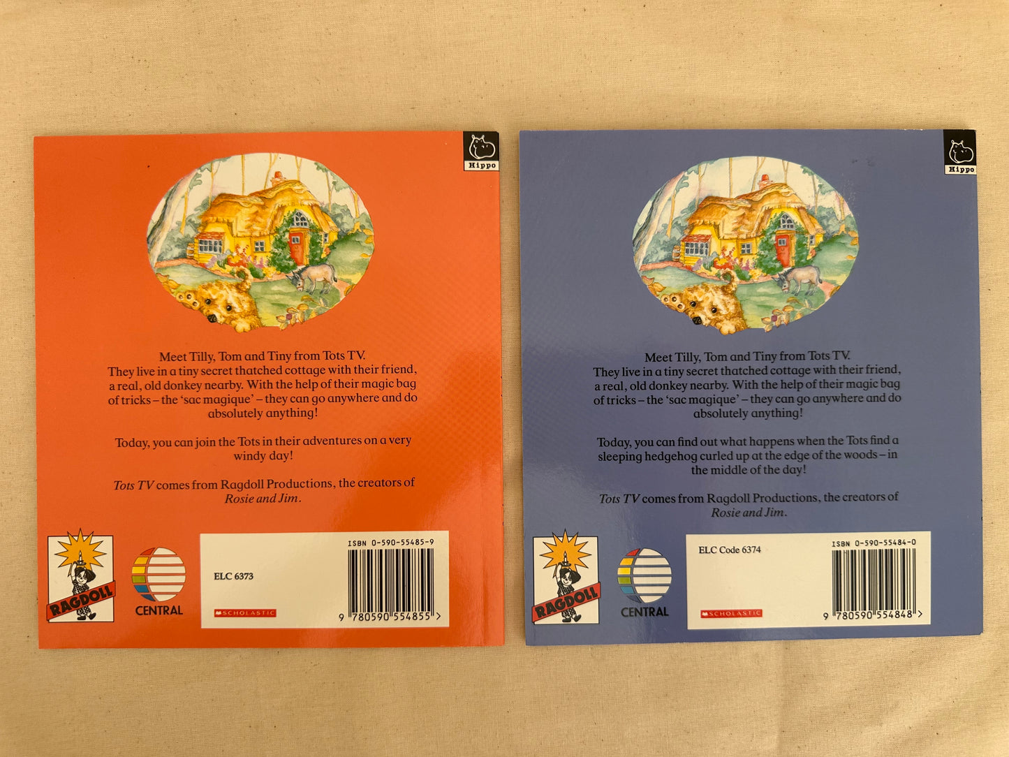 Tots TV books x2
