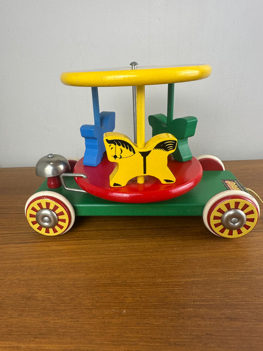 Vintage Brio pull along toy
