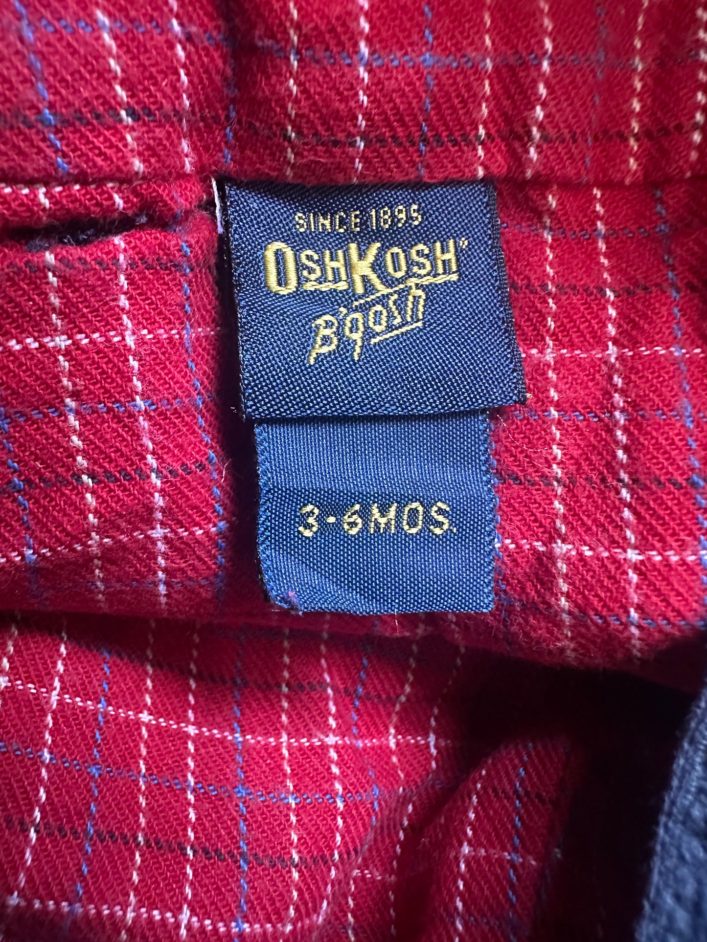 Oshkosh overalls 3-6 months