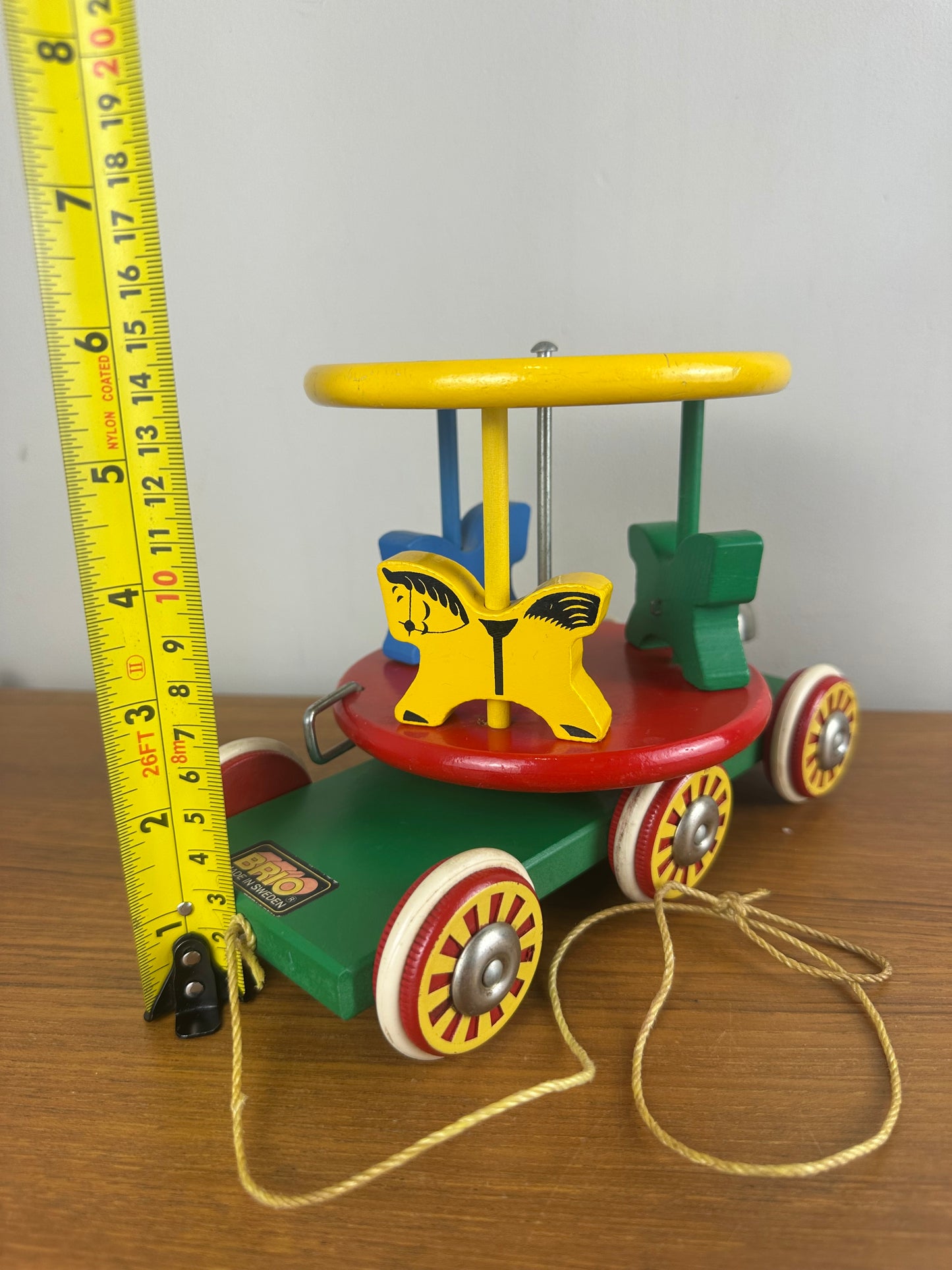 Vintage Brio pull along toy