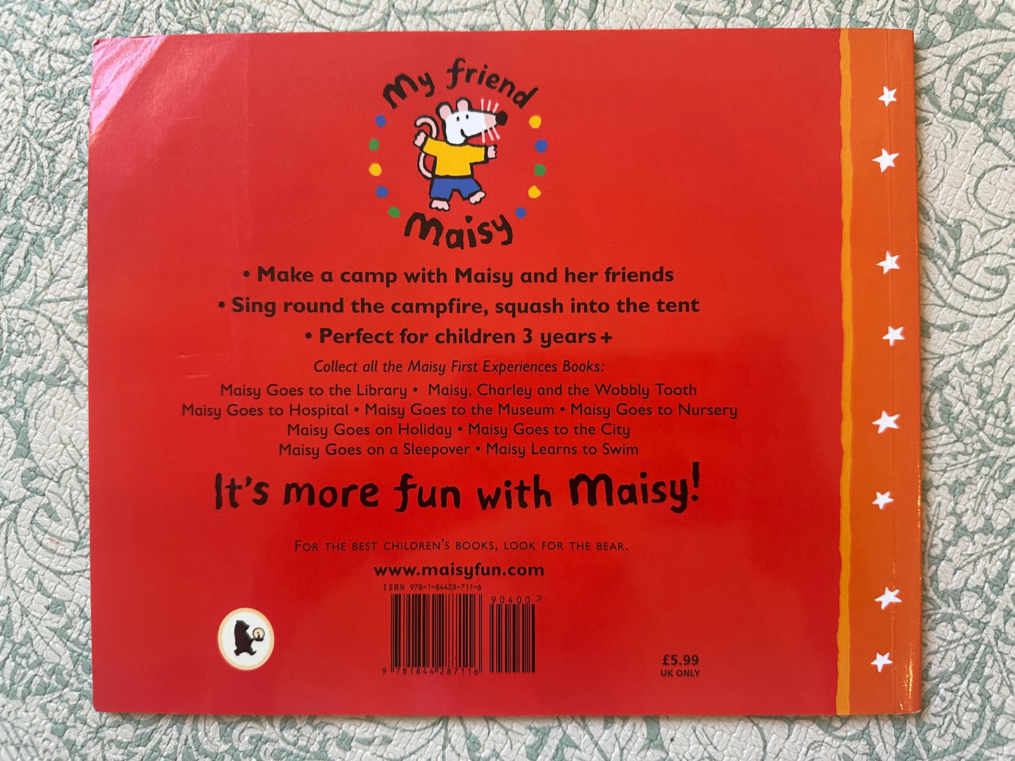 ‘Maisy Goes Camping’ book