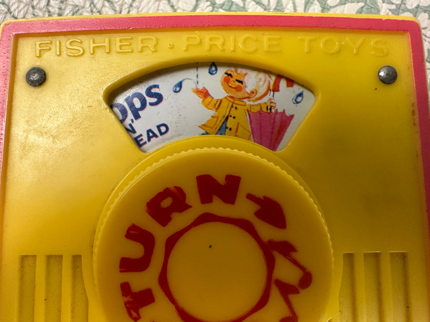 Vintage Fisher Price radio