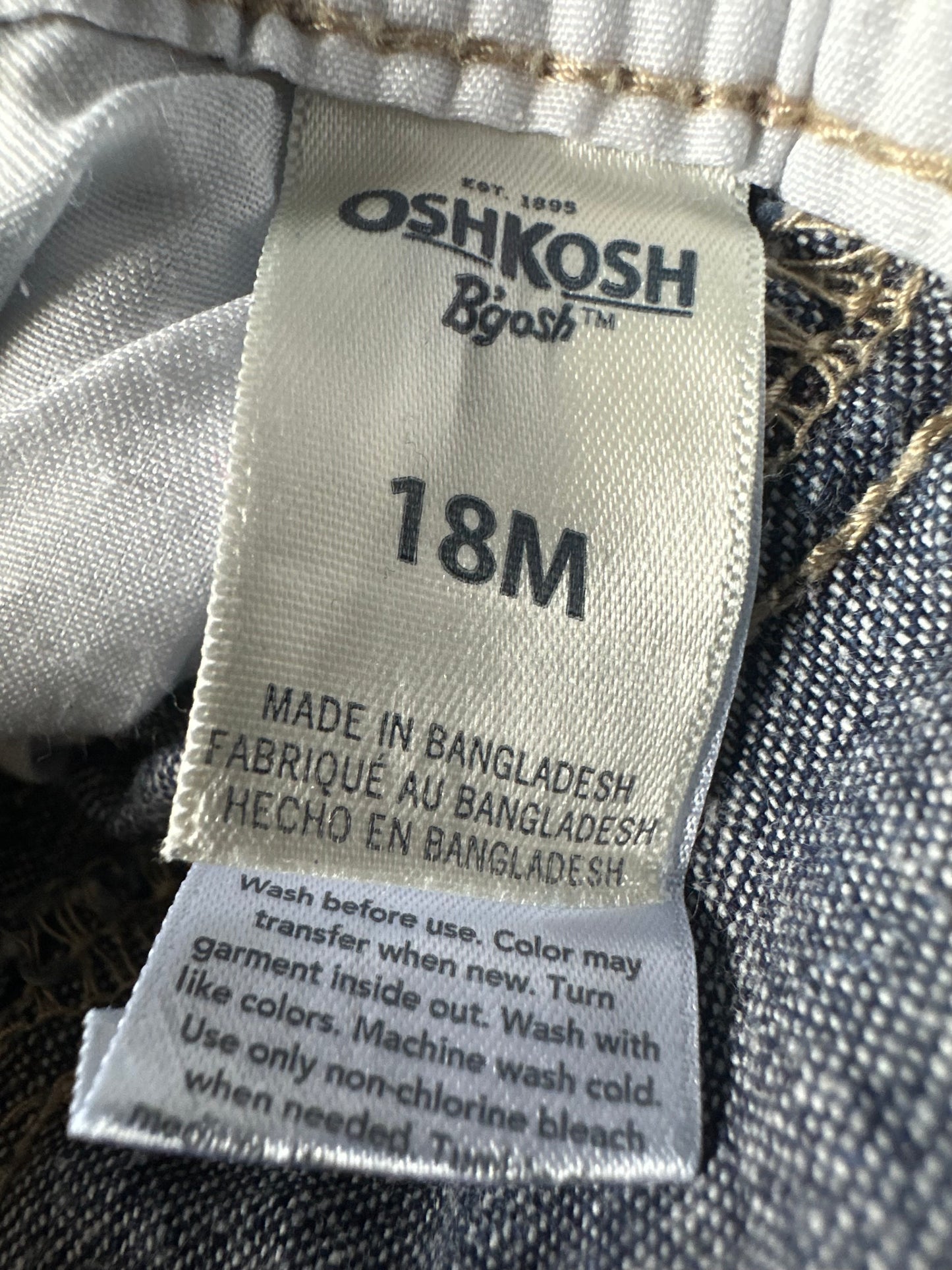 Oshkosh shortalls 18 months
