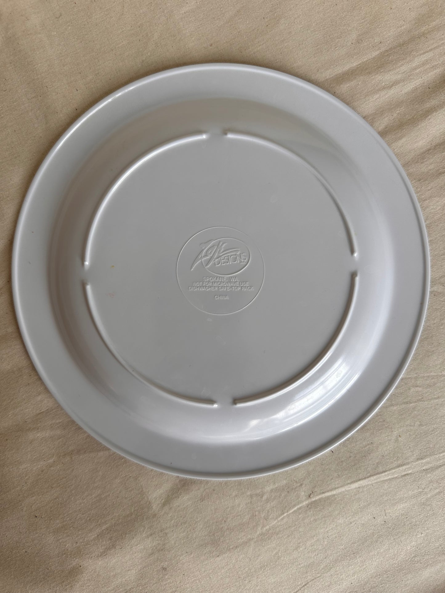 Vintage kids plate