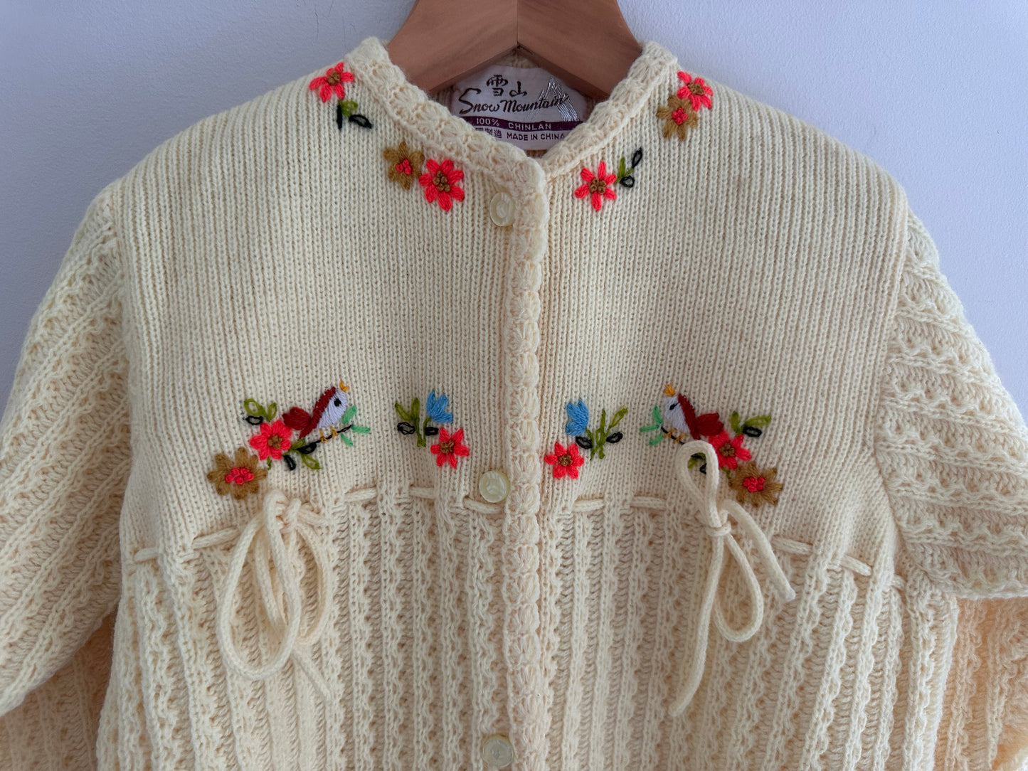 Knitted night gown 12 months