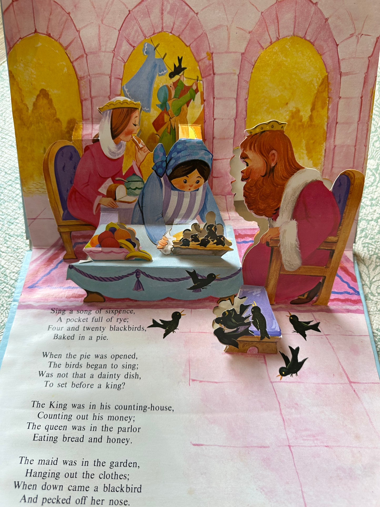 Vintage ‘Mother Goose’ pop up book