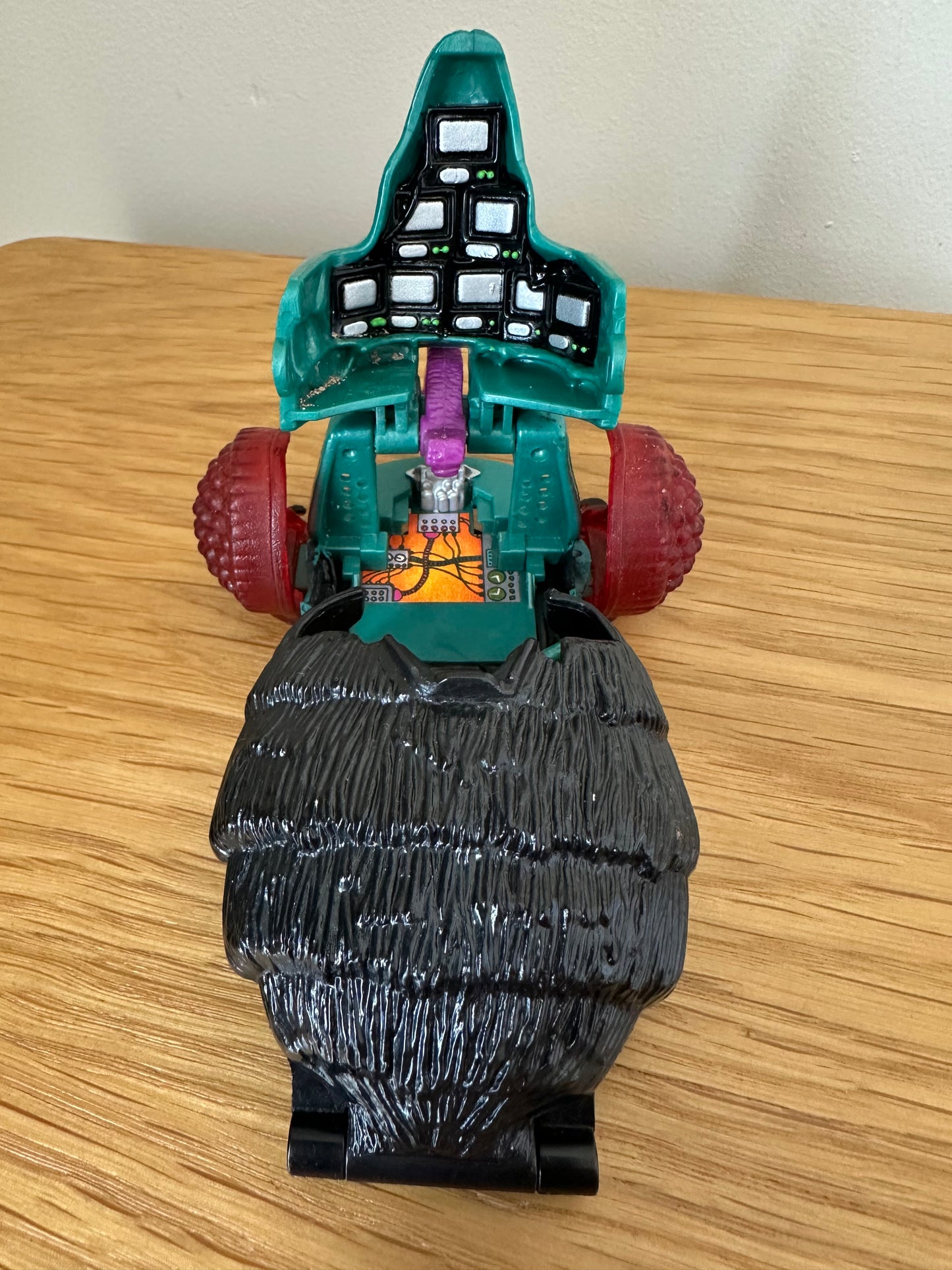 Vintage Mighty Max Doom Zone Squishes the fly