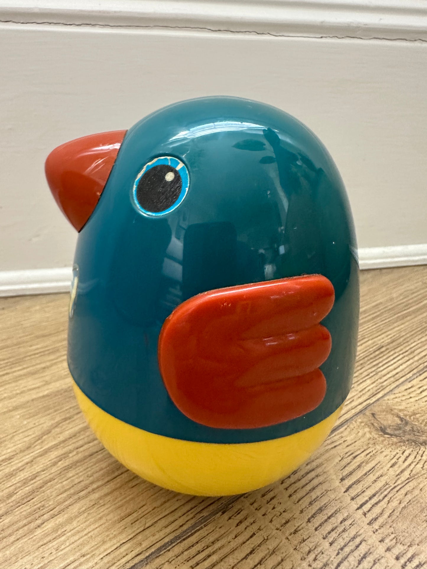 Vintage Playskool Roly Poly bird toy