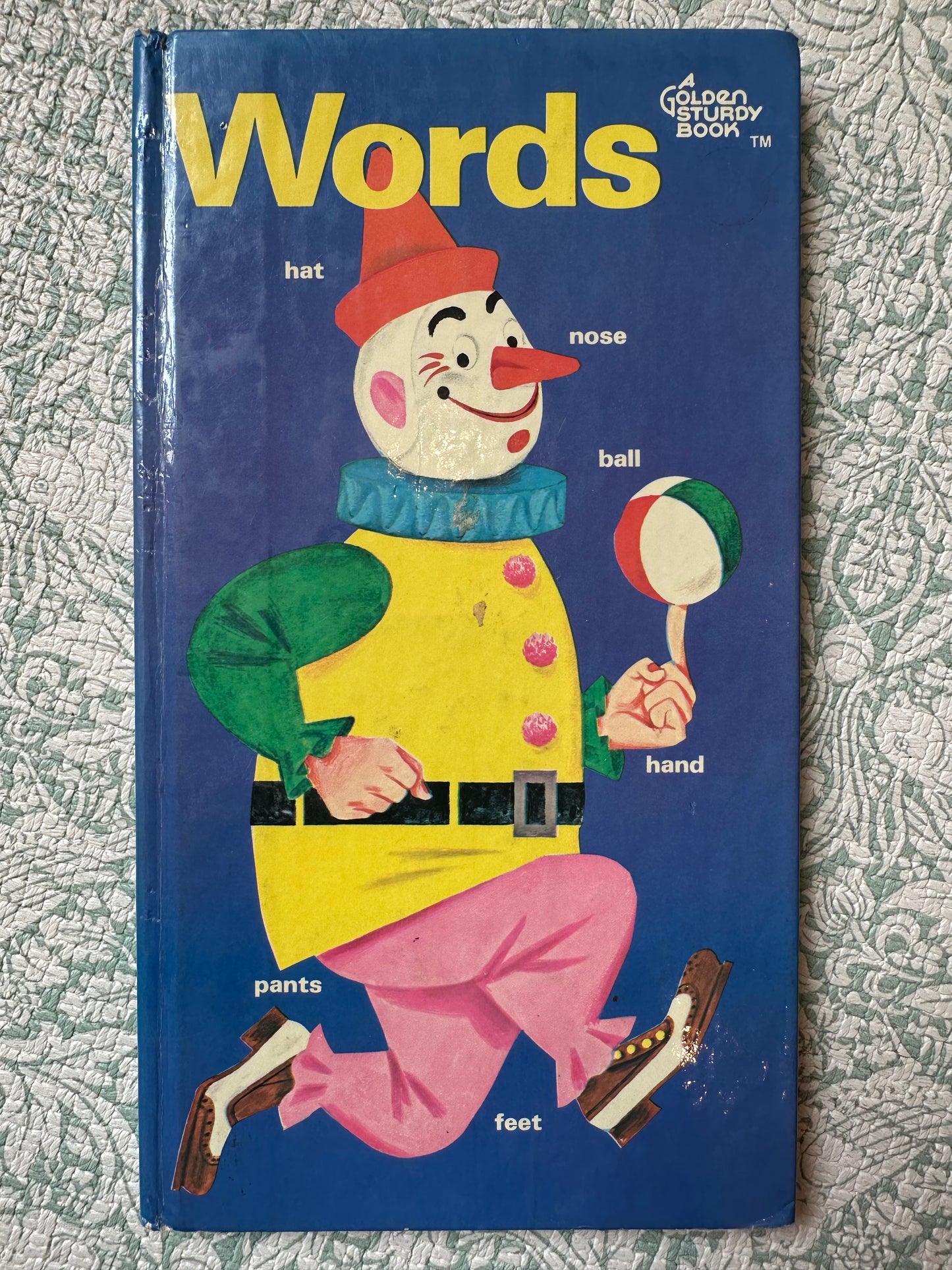 Vintage ‘Words’ book