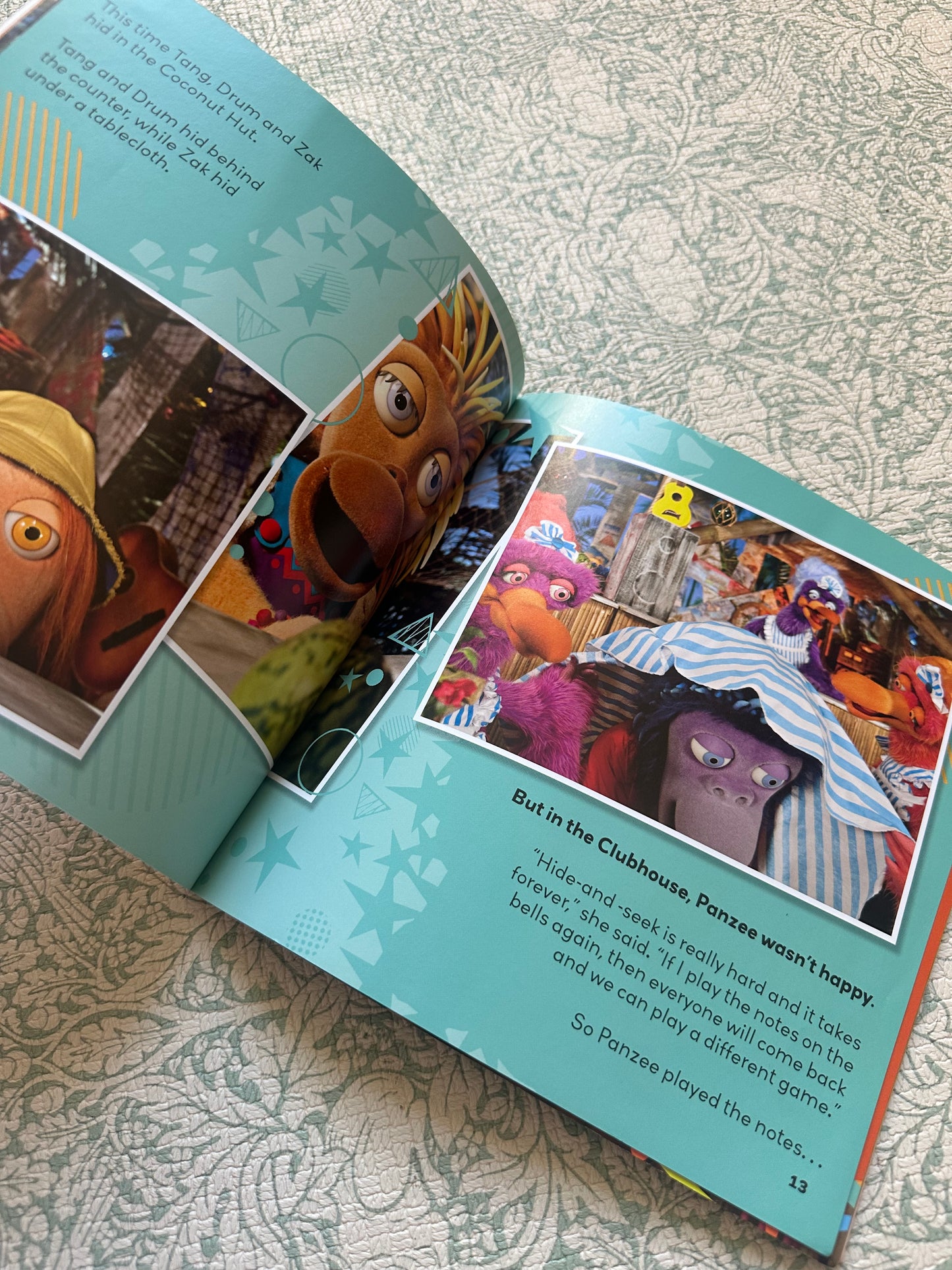 ZingZillas ‘Panzee plays hide-and-seek’ book