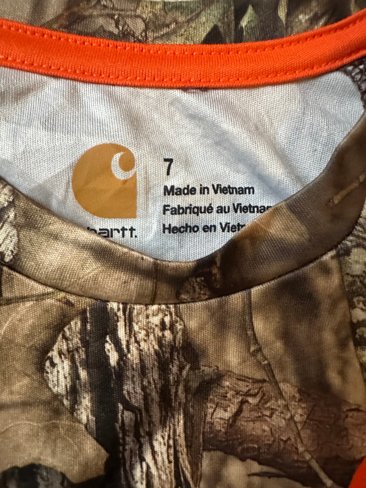 Carhartt top 7 years