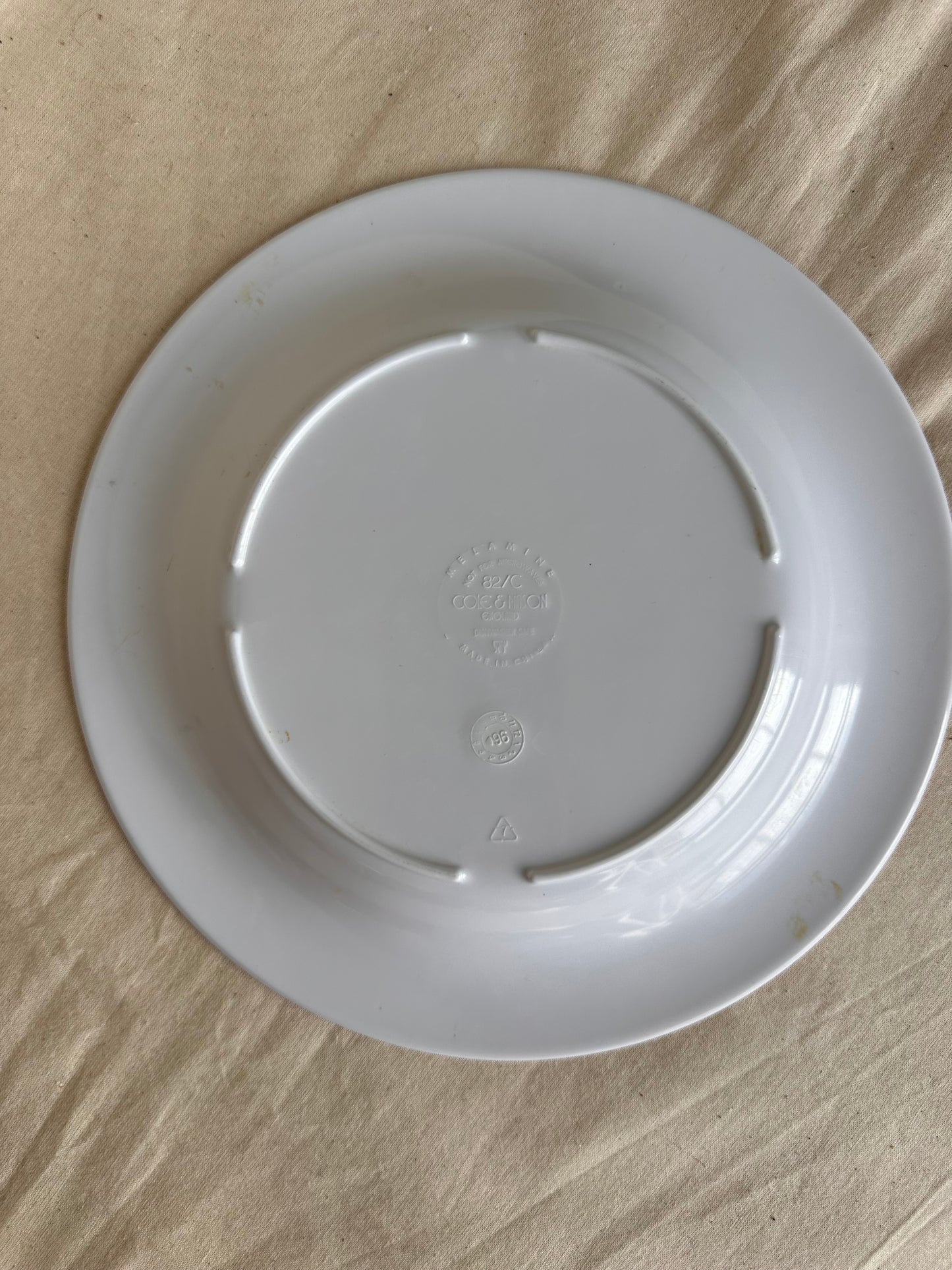 Vintage kids plate