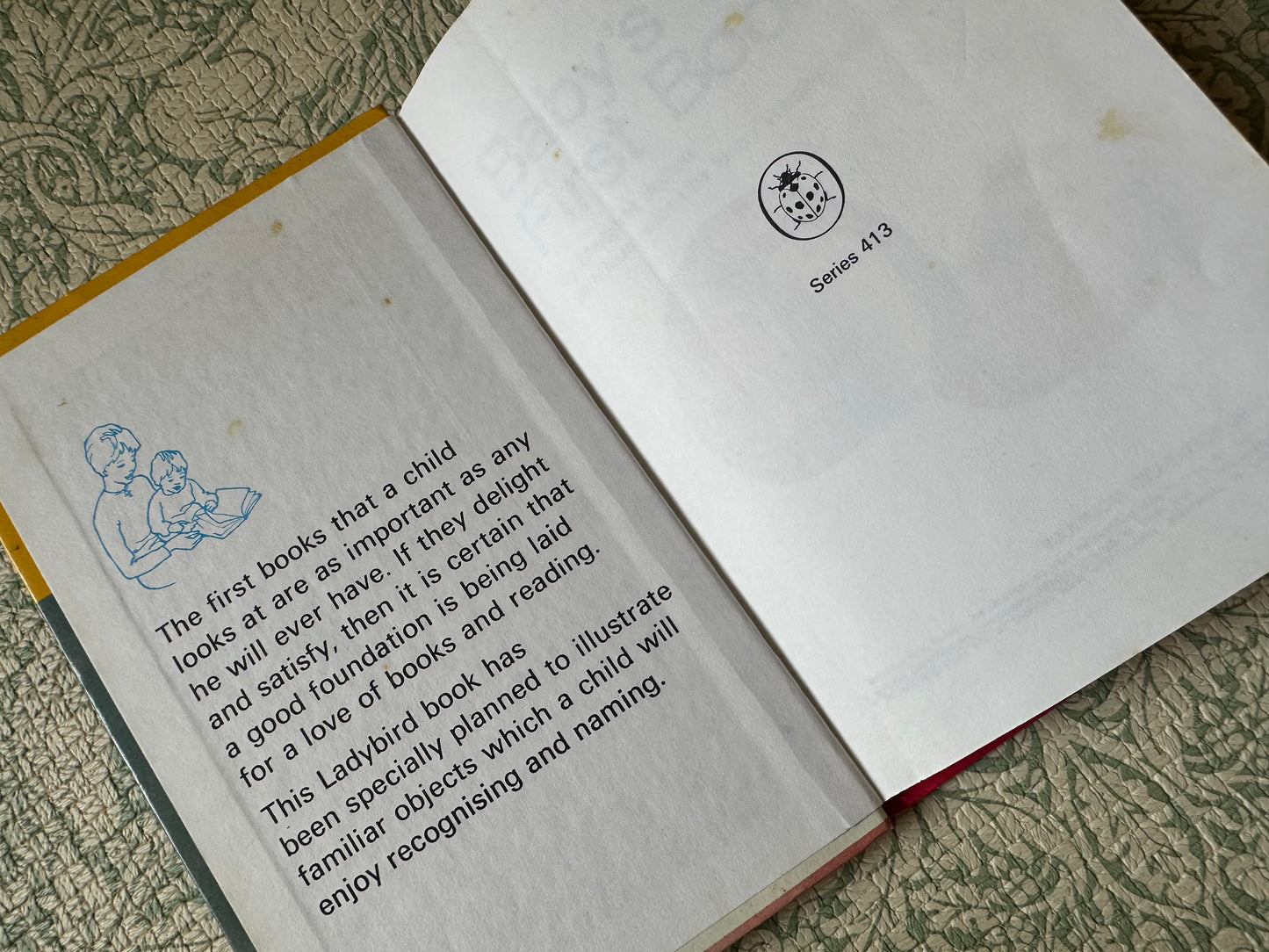 Vintage ‘Baby’s first book’