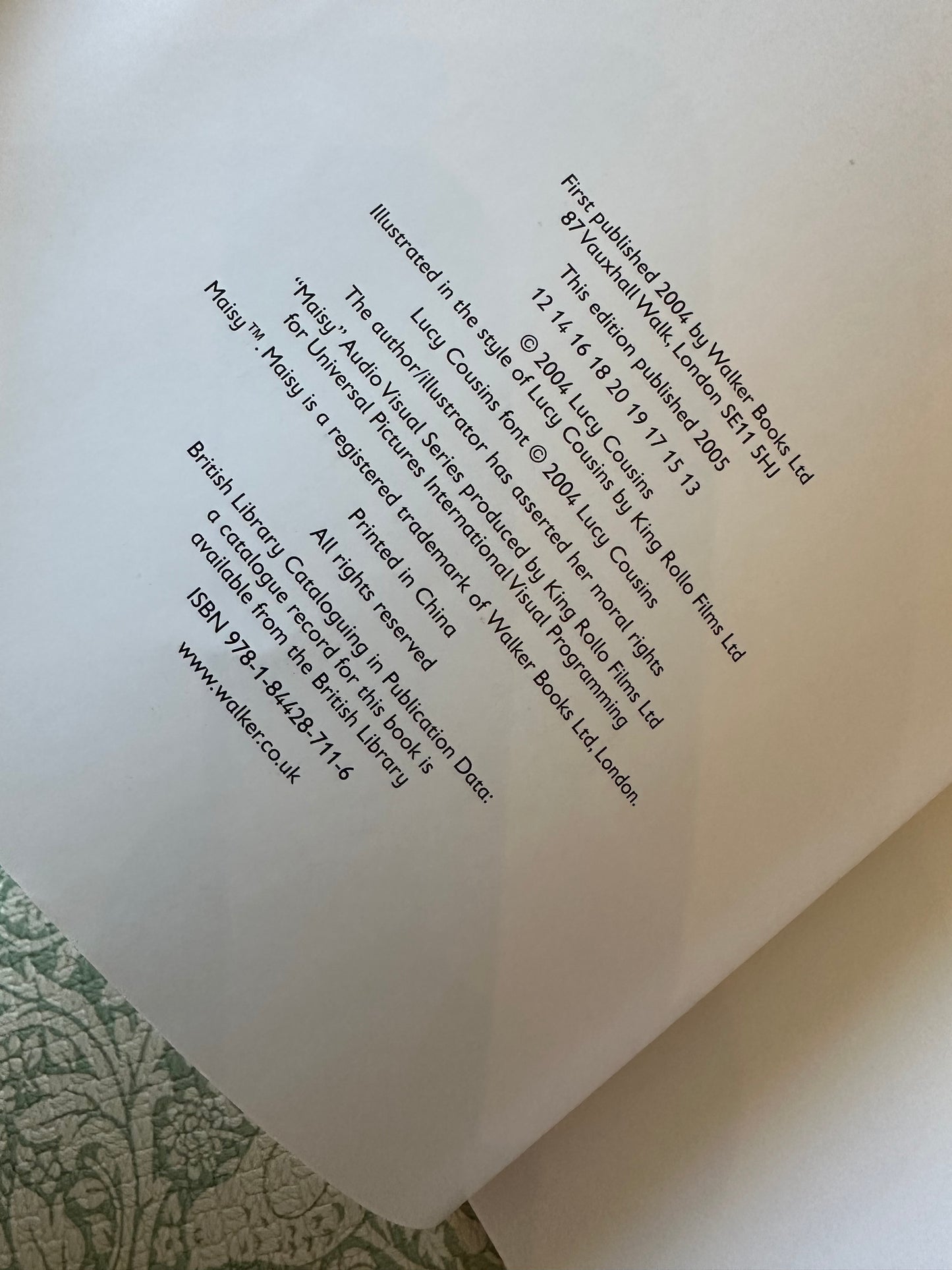 ‘Maisy Goes Camping’ book