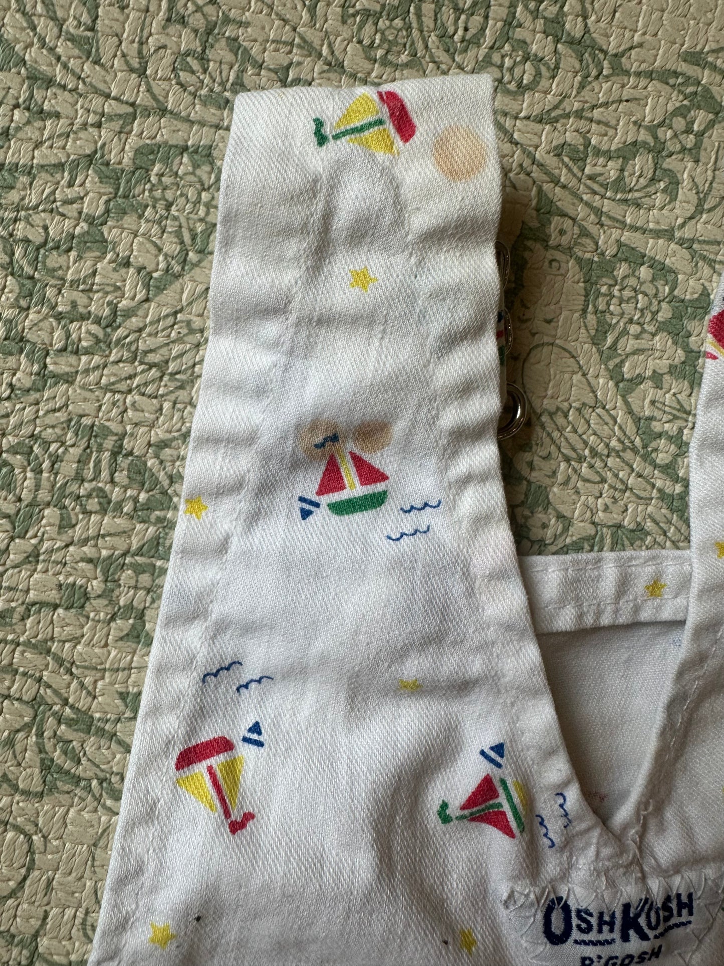 Oshkosh shortalls 12 months