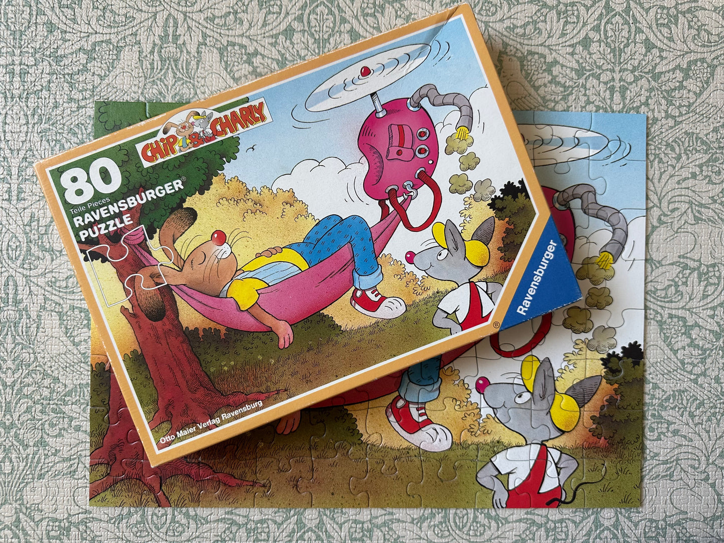 Vintage Chip & Charly puzzle