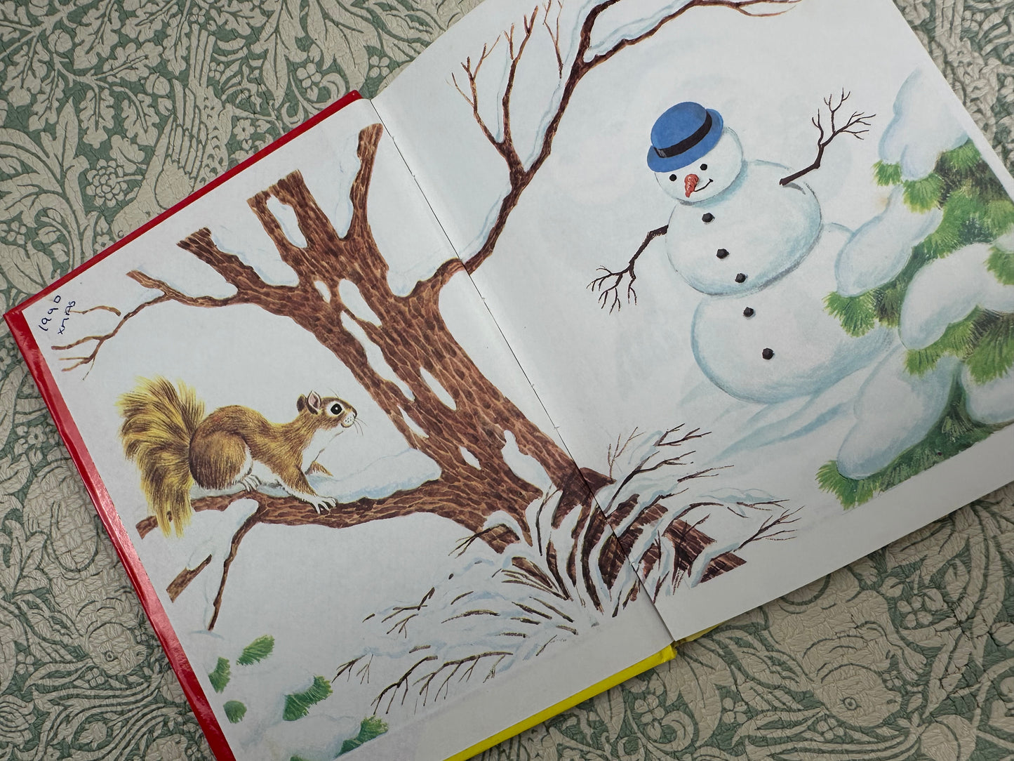 Vintage ‘The Christmas Snowman’ book