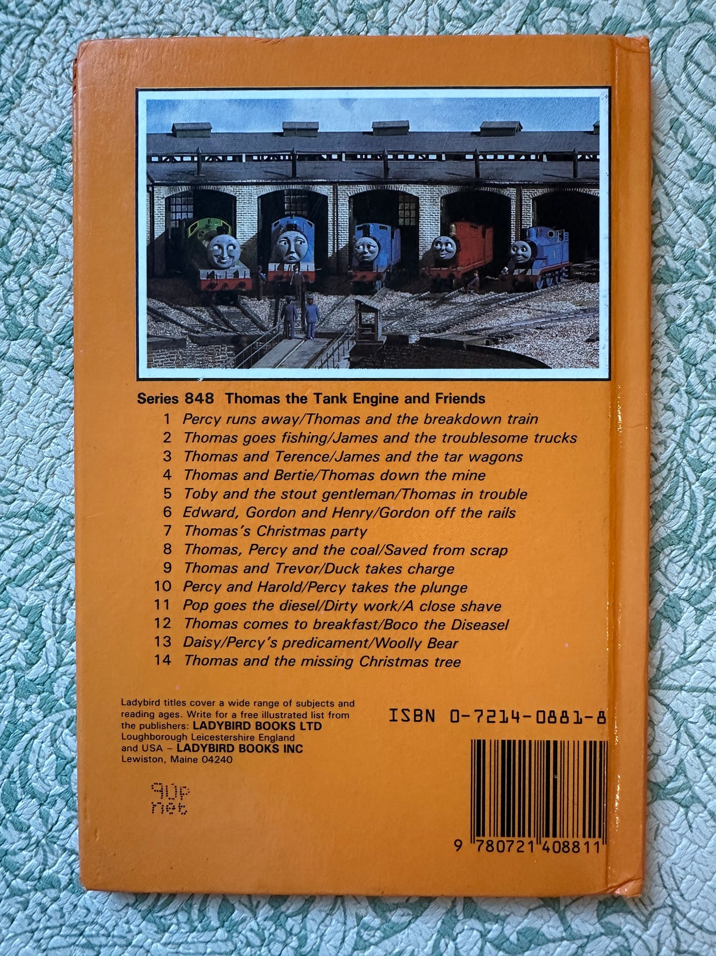 Vintage Ladybird Thomas the Tank Engine and Friends book