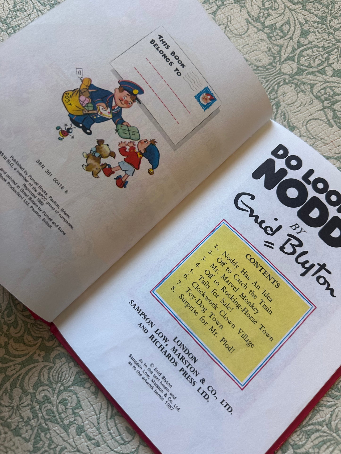 Vintage ‘Do Look Out Noddy’ book