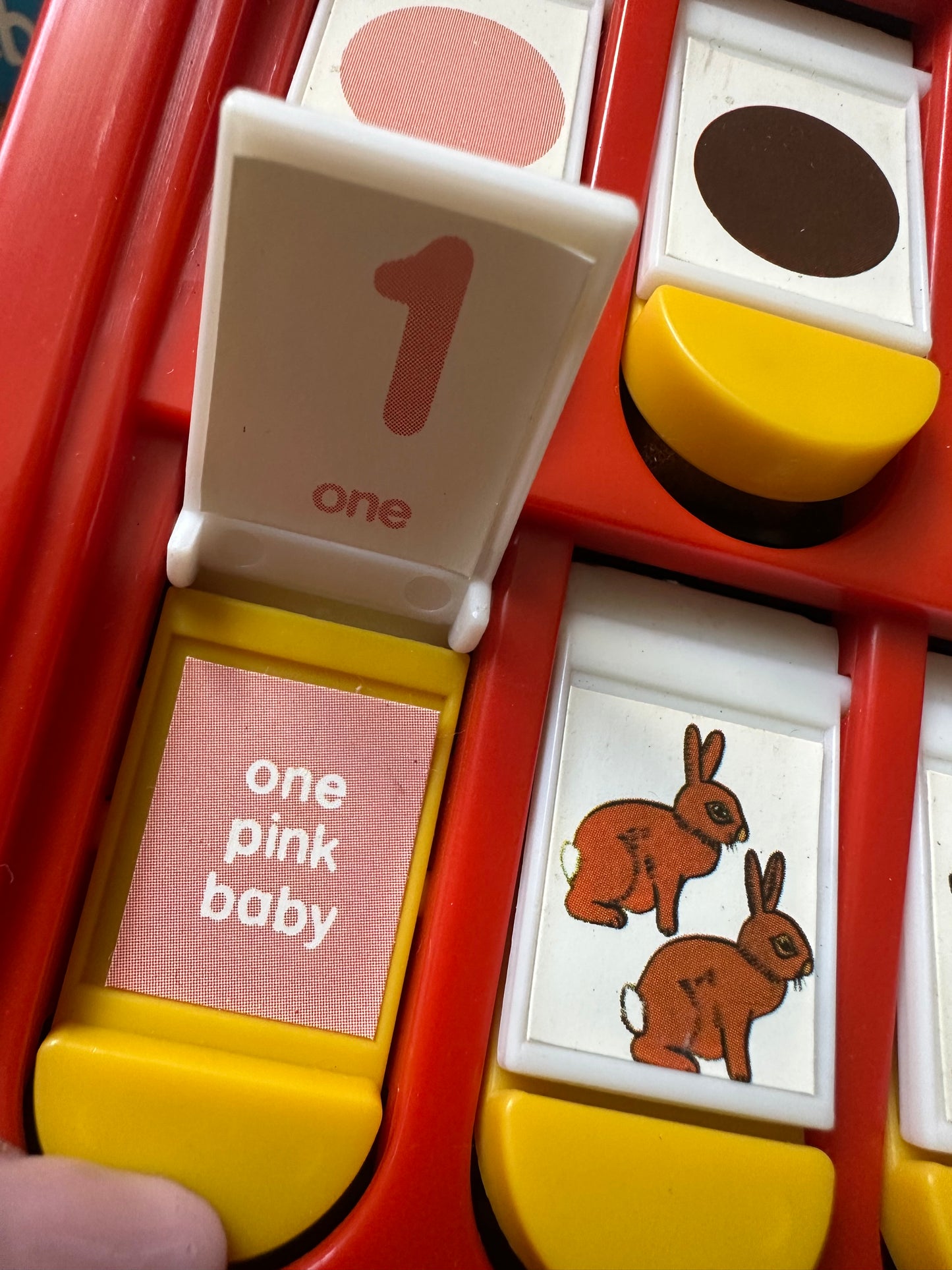 Vintage Kiddicraft alphabet teacher toy