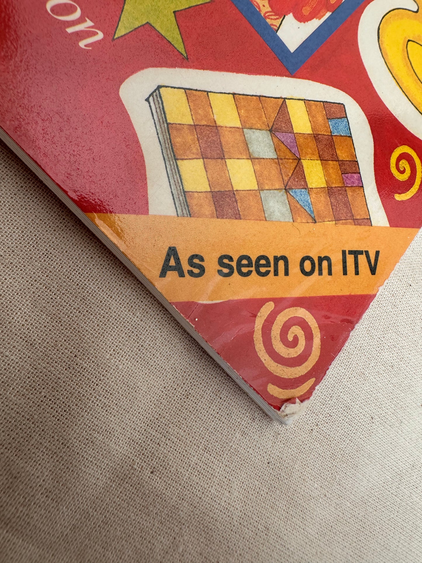Tots TV sticker and colour book