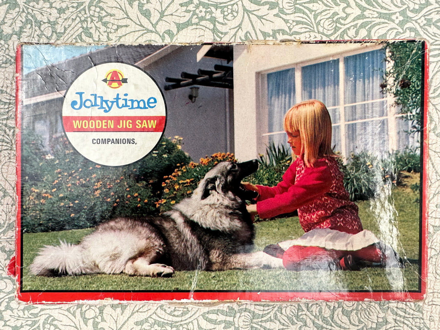 Vintage wooden puzzle