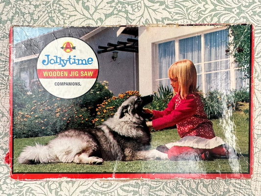 Vintage wooden puzzle