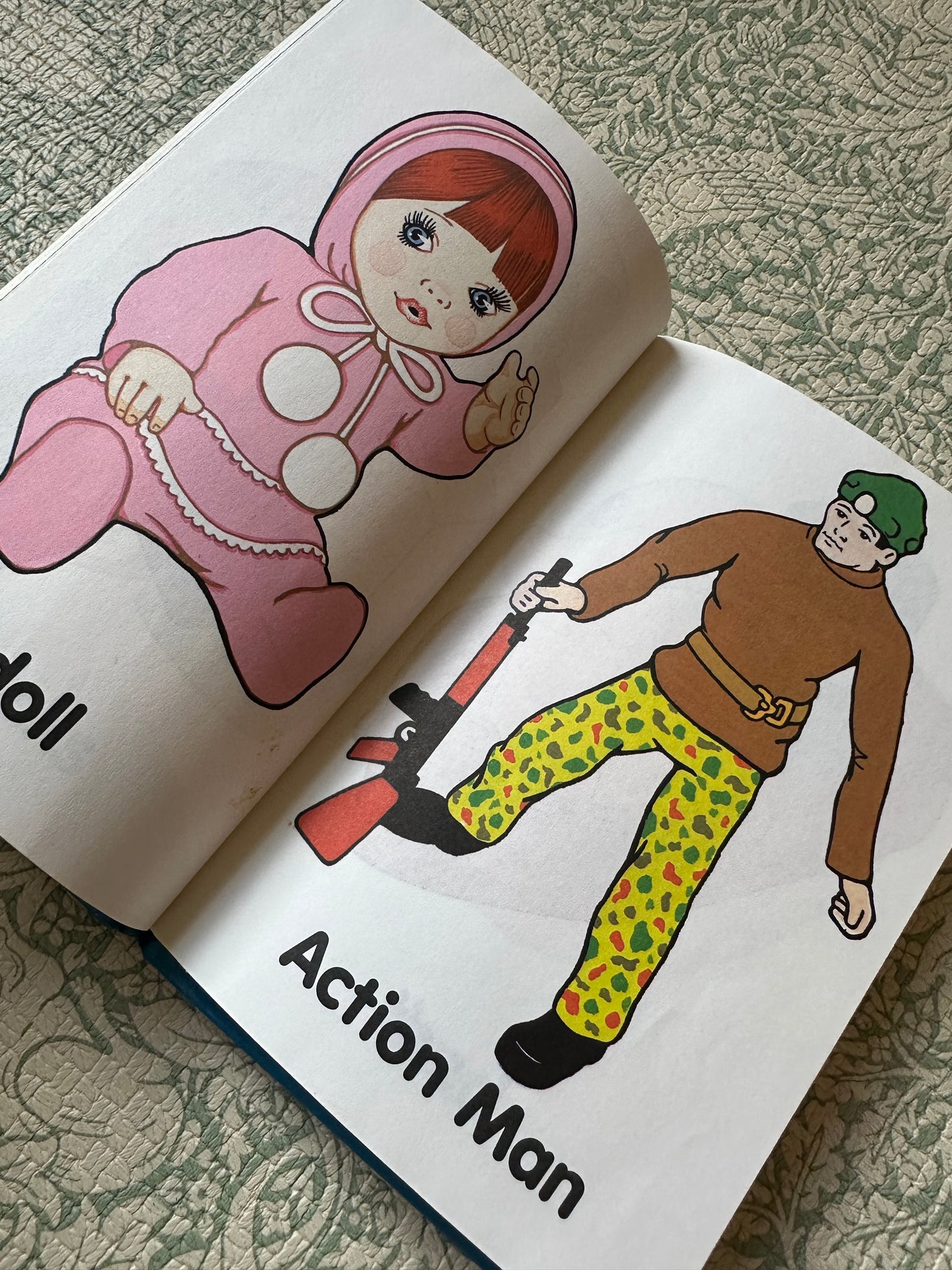 Vintage First Picture book ‘Toys’