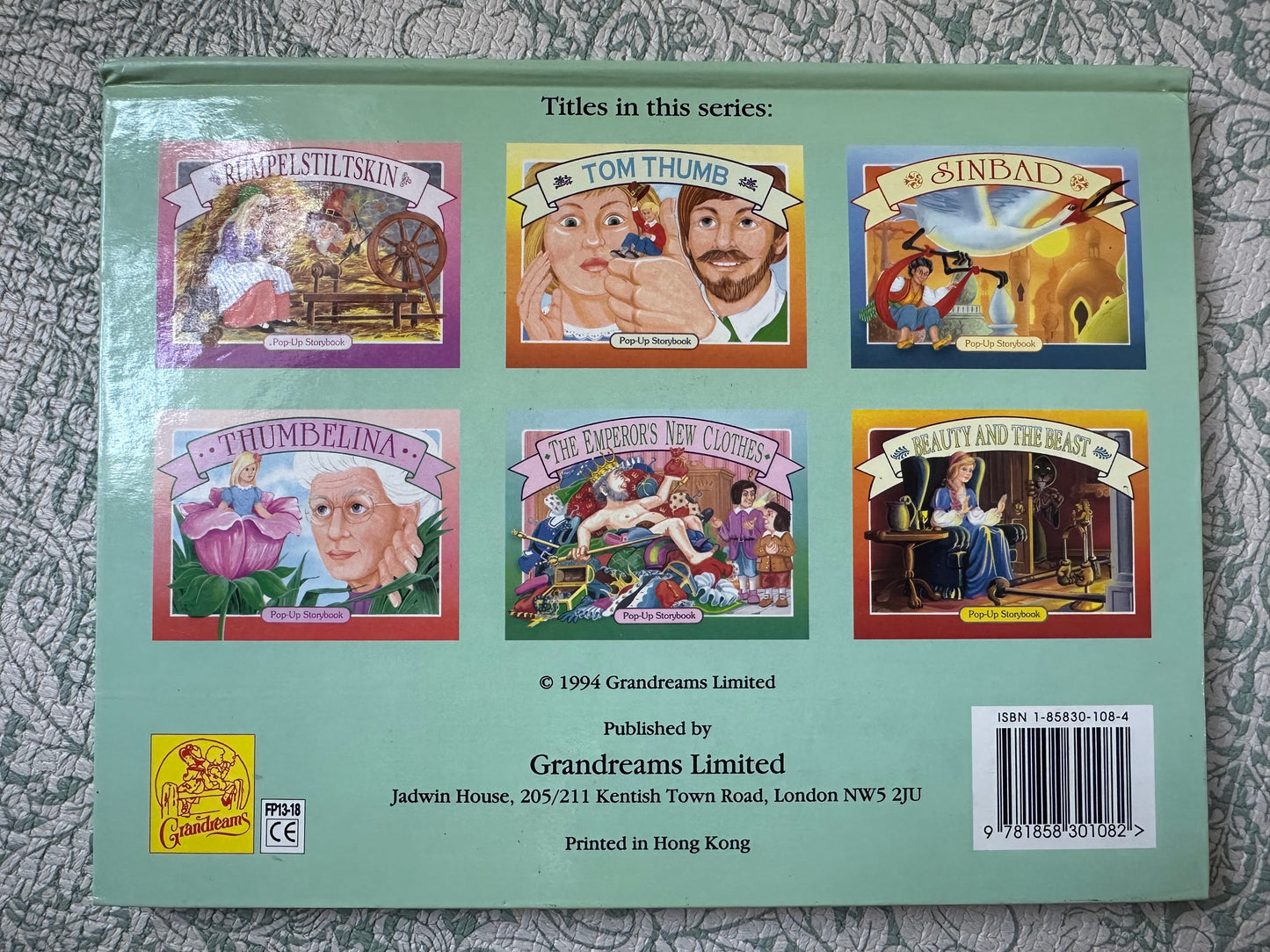 Vintage ‘The Emperor’s New Clothes’ pop up book