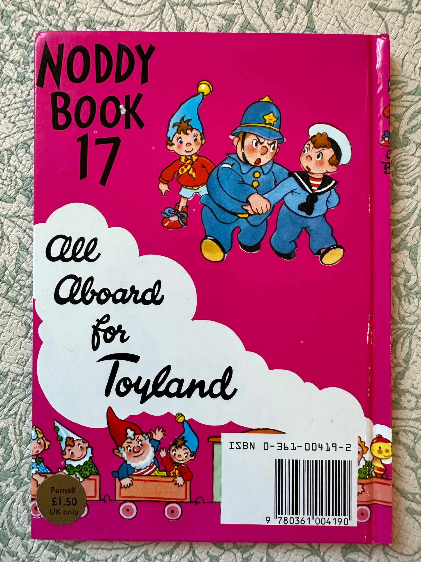 Vintage ‘Noddy Has an Adventure’ book