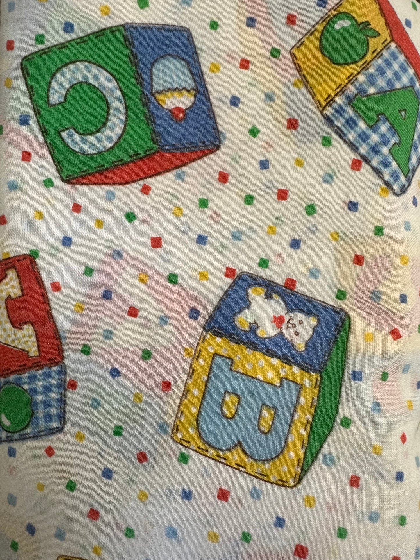 Vintage children’s duvet cover