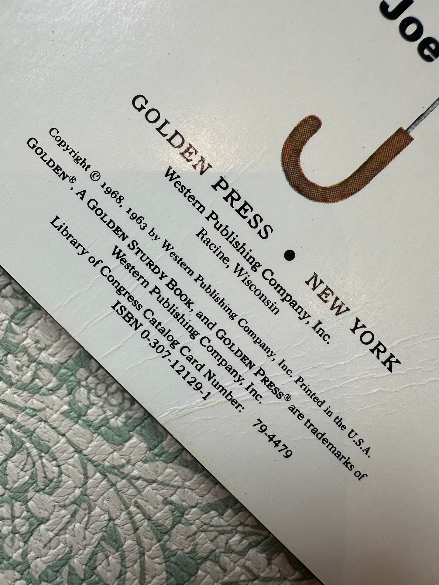 Vintage ‘Words’ book