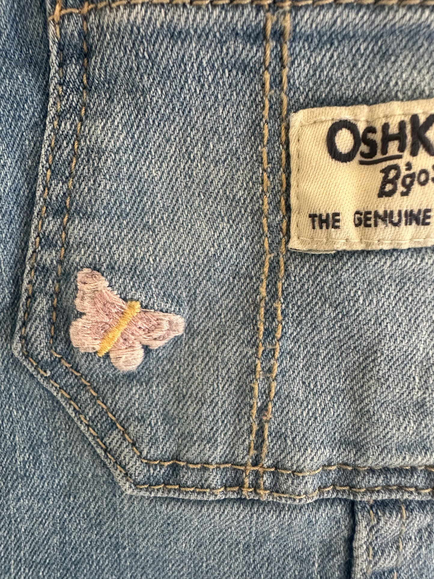 Oshkosh shortalls 2 years