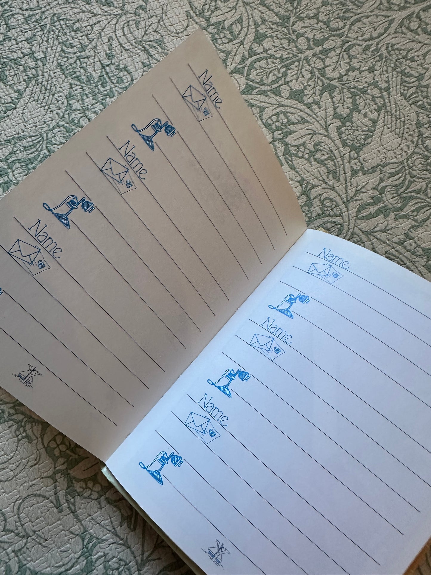 Vintage Forever Friends address book