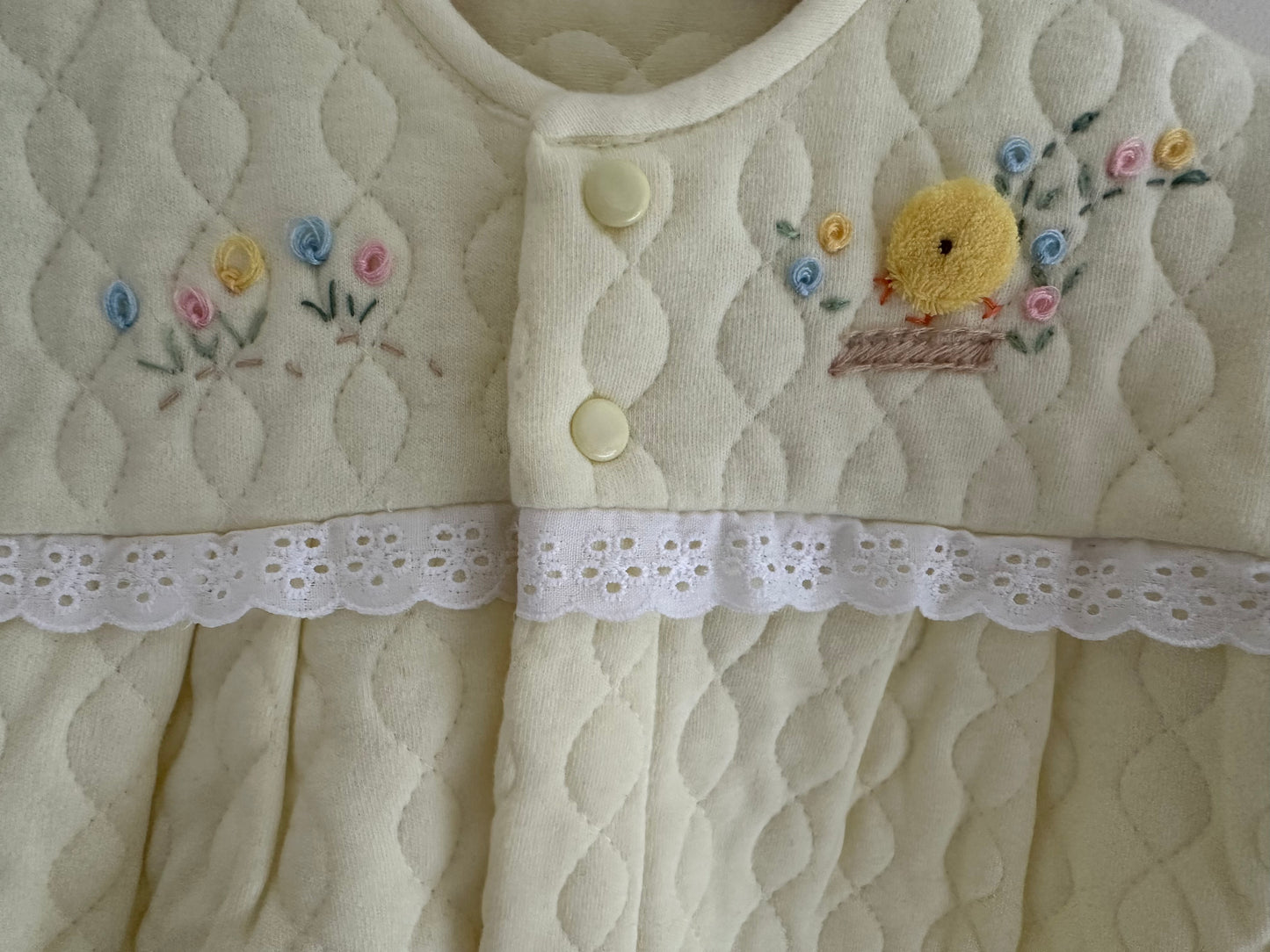 Quilted night gown 3 months