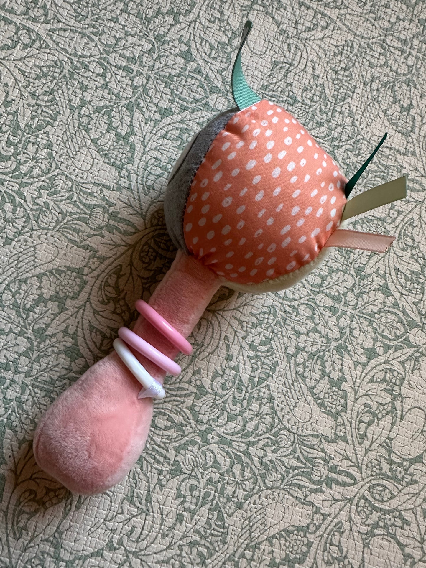 Miffy plush rattle