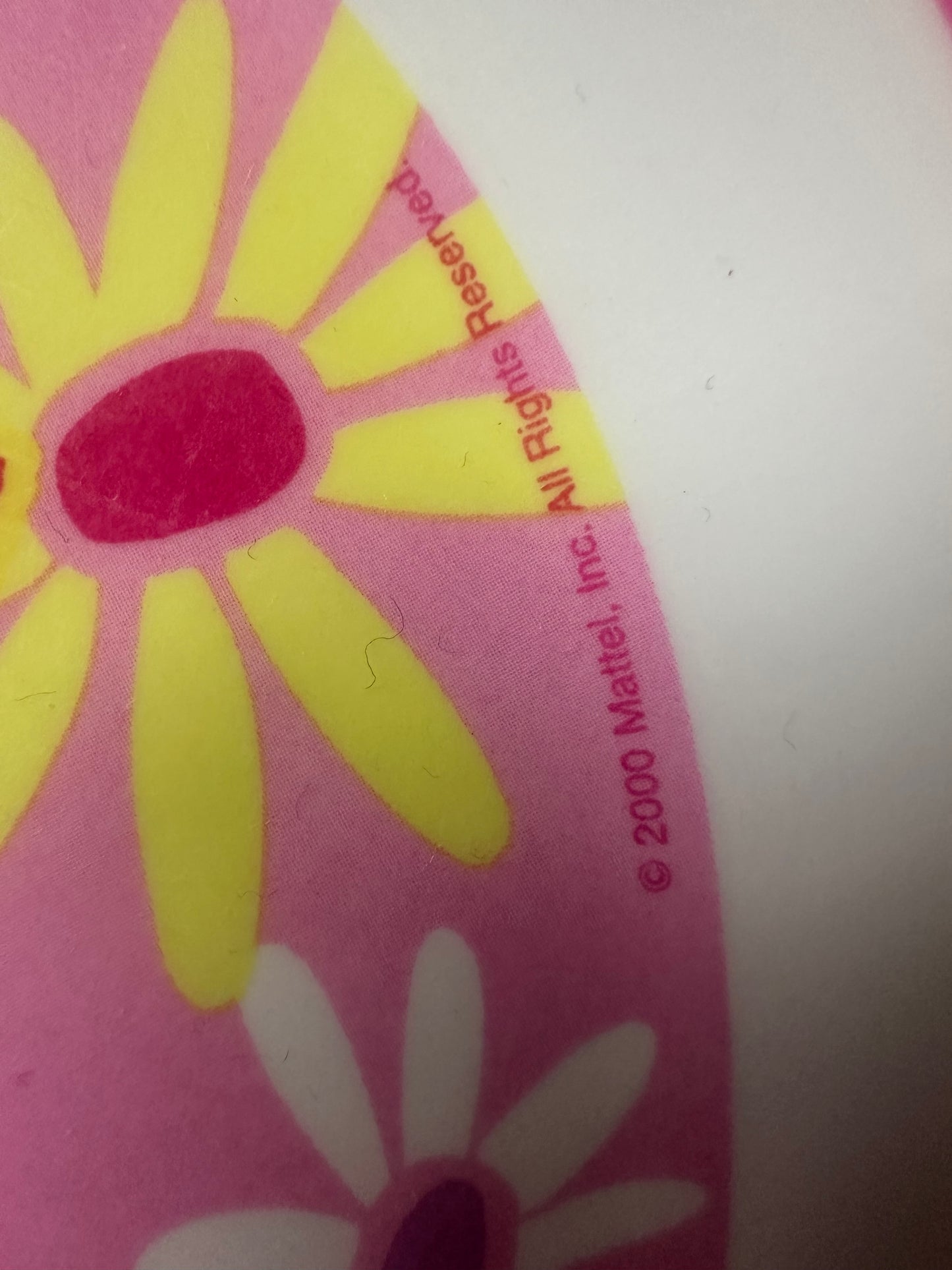 Vintage Barbie plate