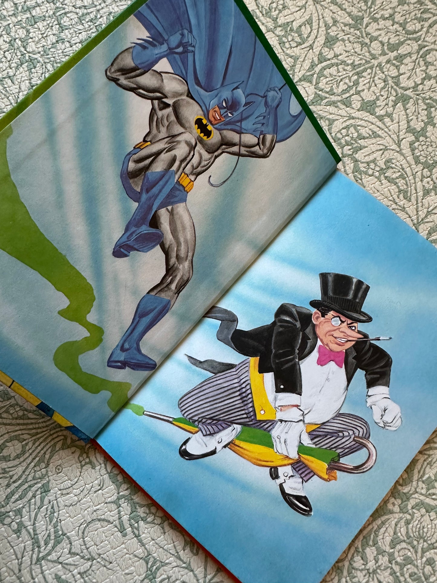 Vintage Ladybird Batman ‘The Warhawk’ book