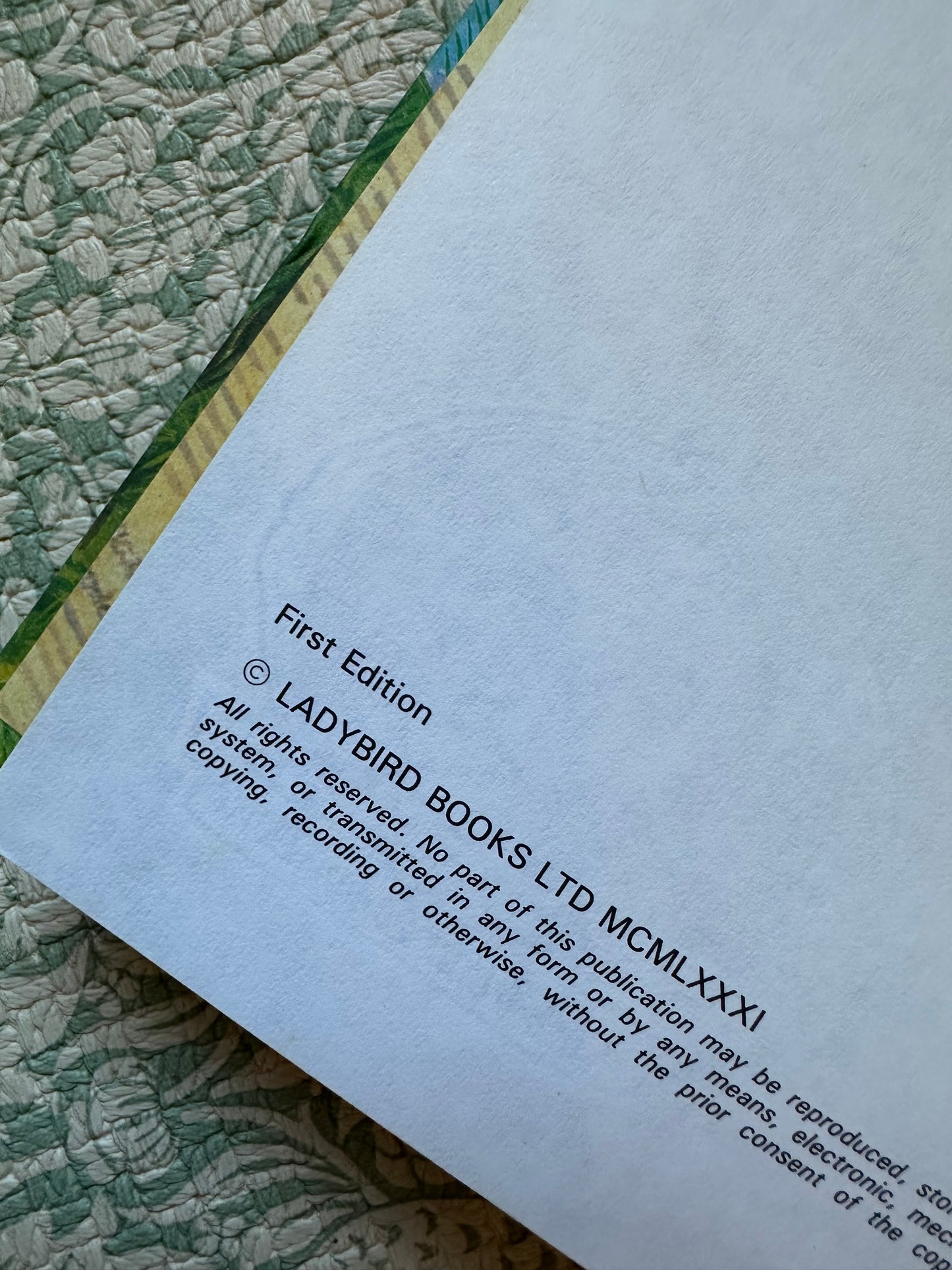 Vintage ‘The Lost World’ Ladybird book