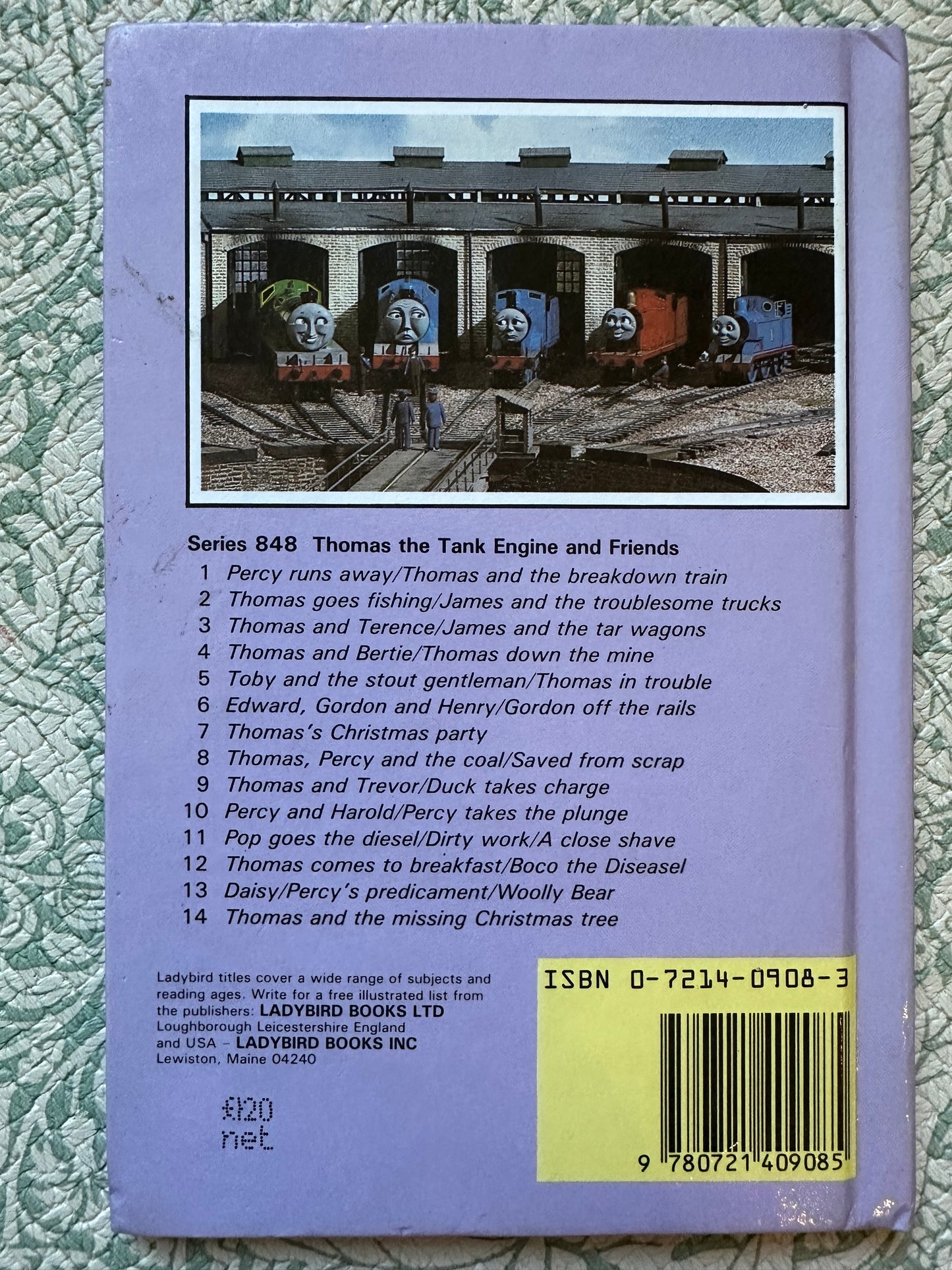 Vintage Ladybird Thomas the Tank Engine and Friends book