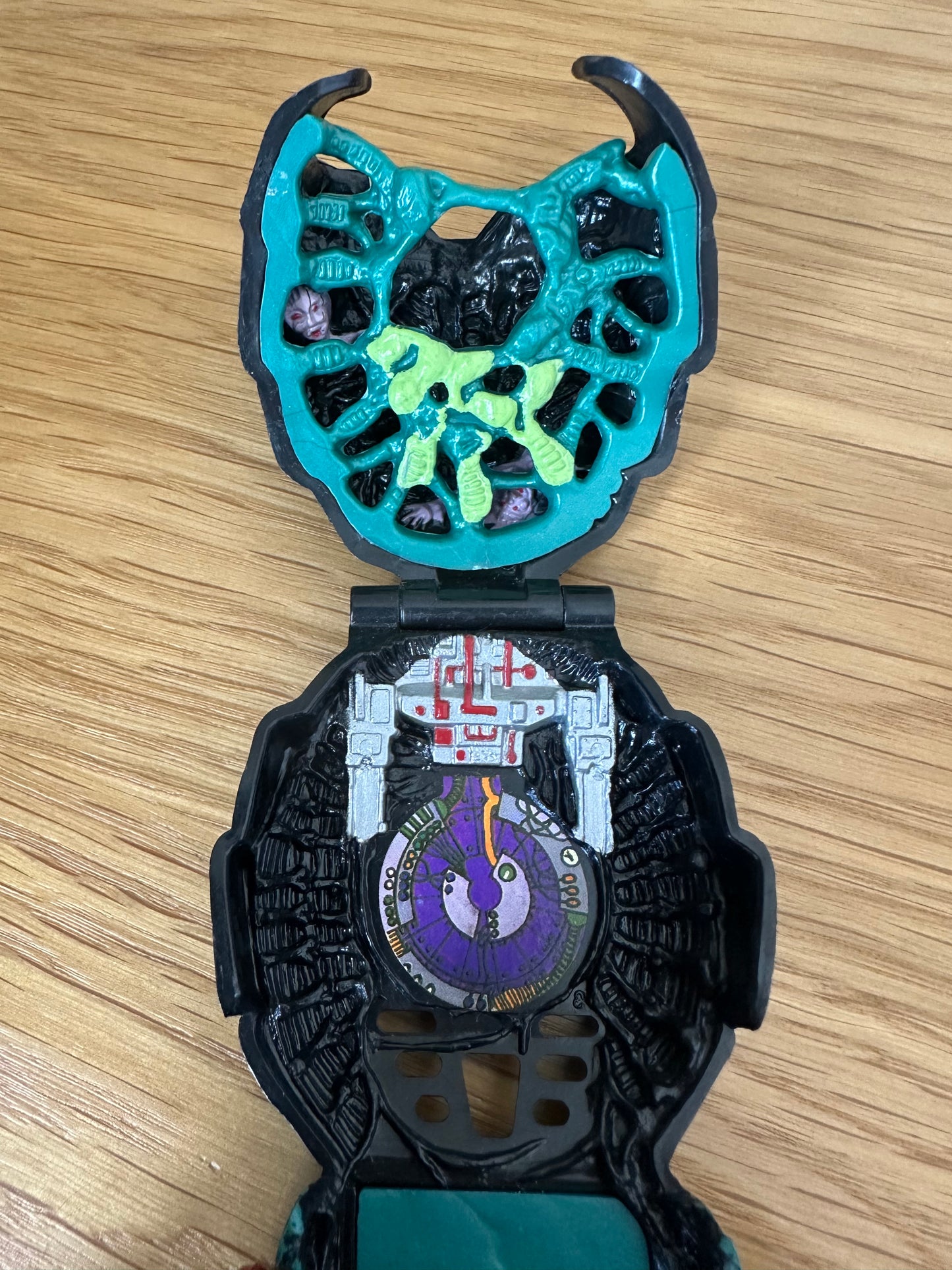 Vintage Mighty Max Doom Zone Squishes the fly