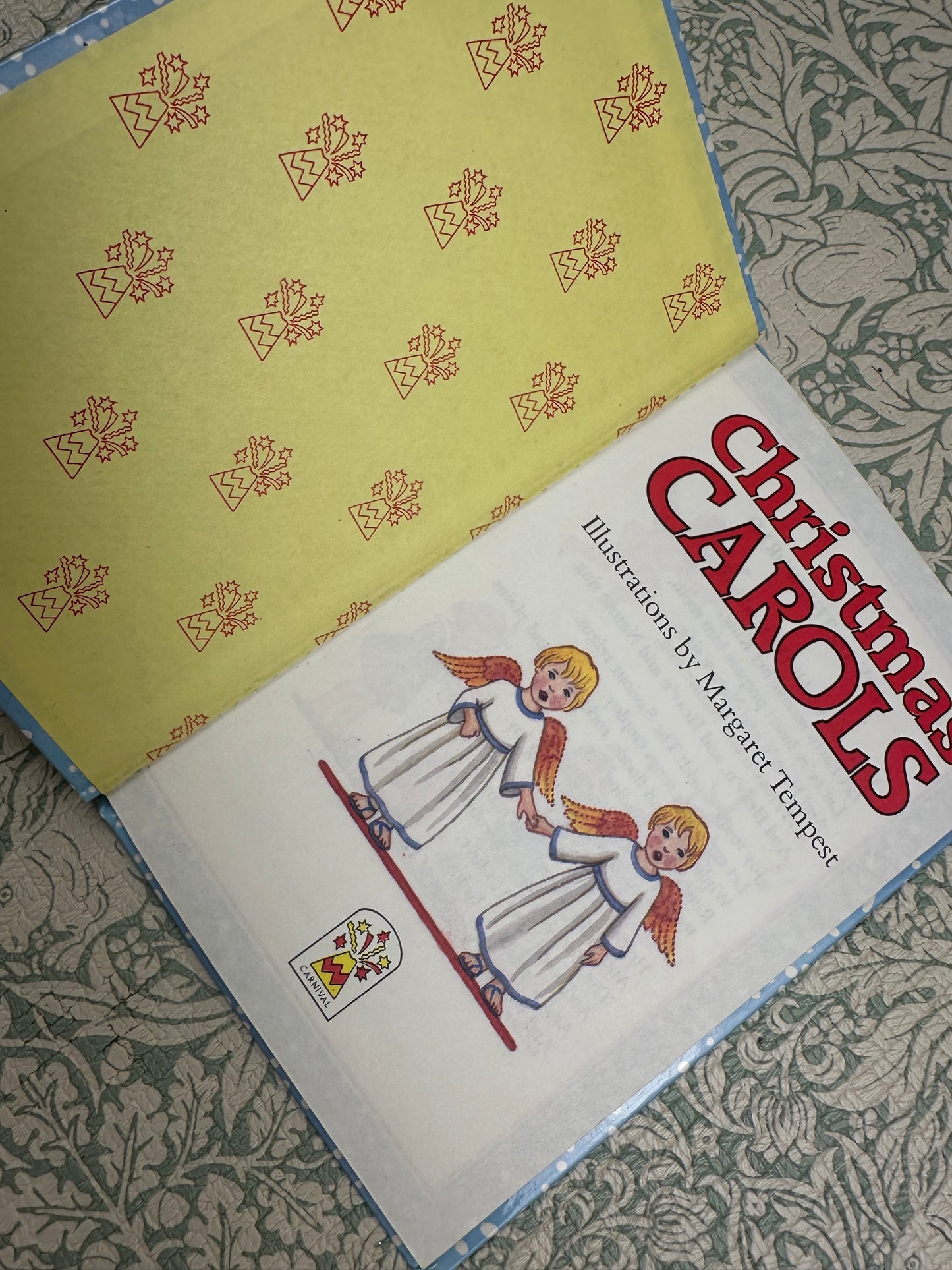 Vintage ‘Christmas Carols’ book