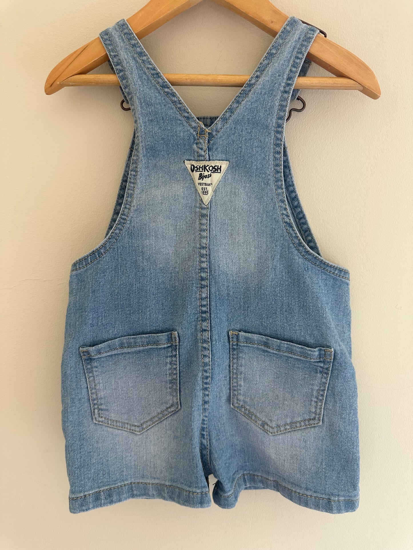 Oshkosh shortalls 2 years