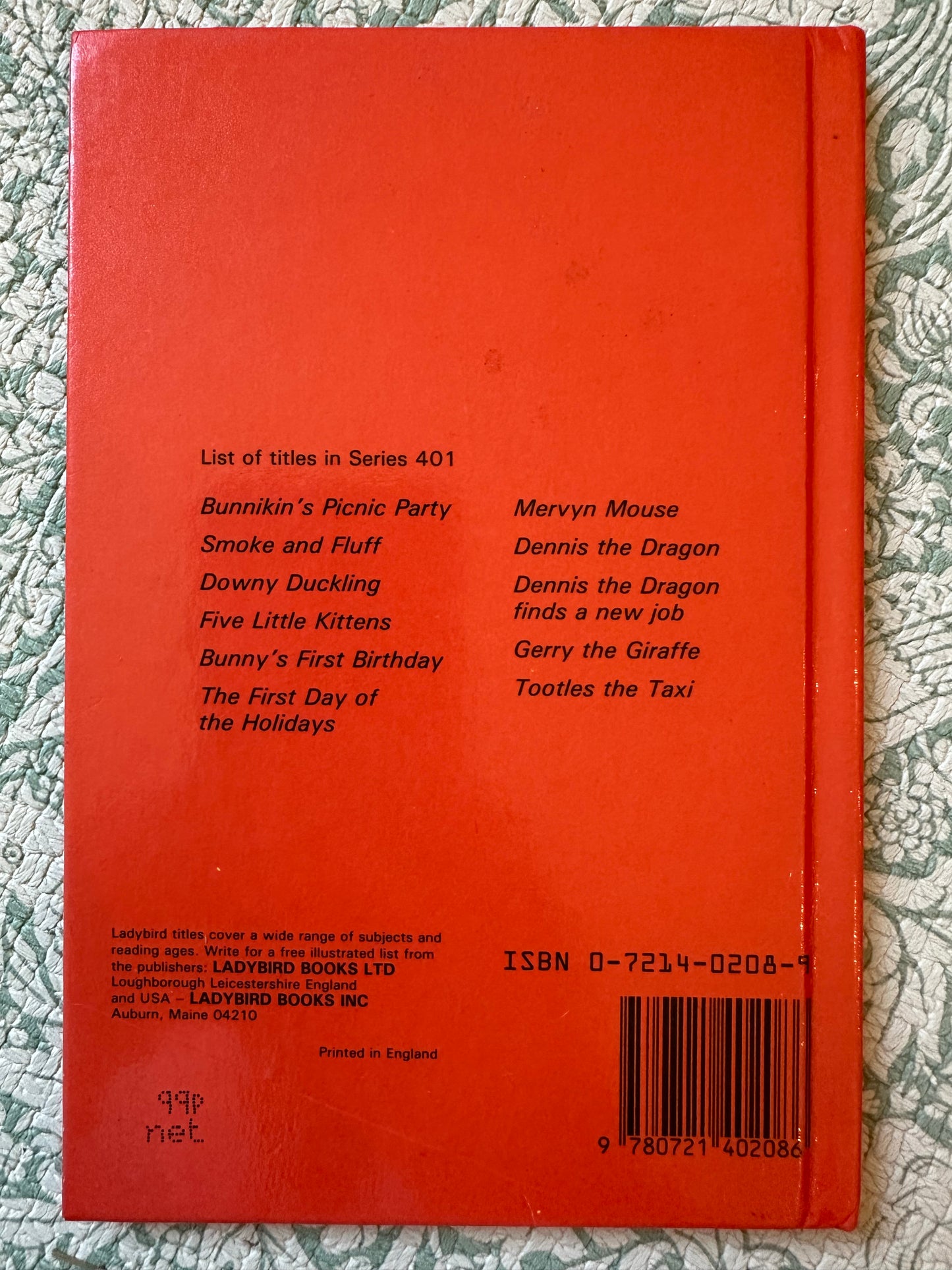 Vintage Ladybird ‘Smoke and Fluff’ book