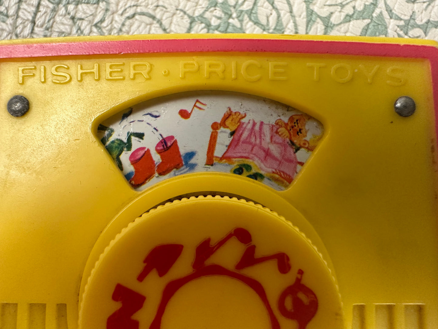 Vintage Fisher Price radio
